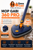 Mop Gabi 360 Pro – Limpeza Rápida e Sem Esforço