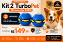 🐕 TurboPet - Brinquedo Interativo 2 em 1 para Cães (Frisbee + Bolinha) 🐾