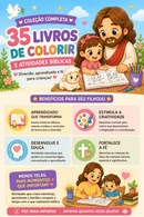 35 Livros para Colorir Jesus – Bible Goods