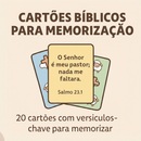 Cartões Bíblicos para Memorização